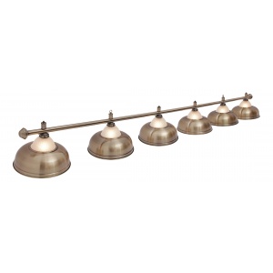 Светильник для бильярдной Fortuna Billiard Equipment Fortuna Crown Bronze 6 плафонов