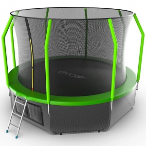 Каркасный батут Evo Jump Cosmo 12ft Lower net Green