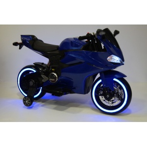 Электромотоцикл Rivertoys A001AA синий