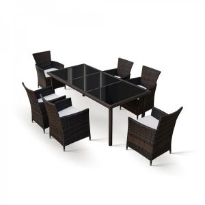Комплект дачной мебели Kvimol КМ-1312 коричневый