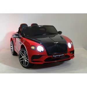 Электромобиль Rivertoys Bentley Supersport JE1155 красно-черный