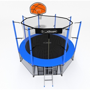Каркасный батут i-Jump Basket 16ft blue