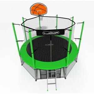 Каркасный батут i-Jump Basket 16ft green