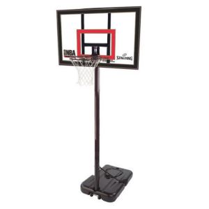 Мобильная баскетбольная стойка Spalding Highlight Рortable Аcrylic  42"