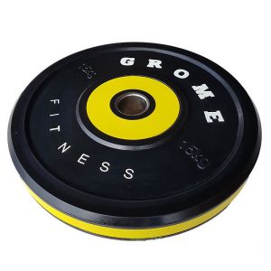 Диск Grome fitness Bumper Plate WP 080 15 кг