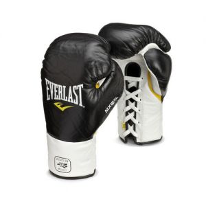 Боксерские перчатки Everlast MX Pro Fight 10oz черные