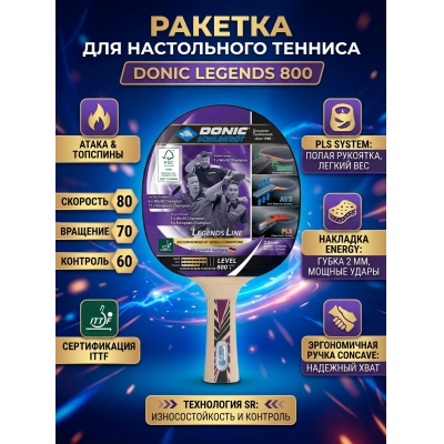 ���������������� ������� Donic Legends 800