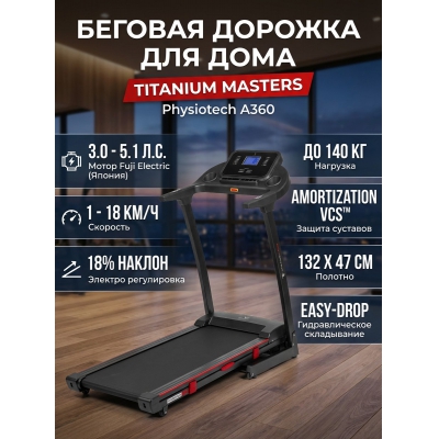 ������� ������� ��� ���� Titanium Masters Physiotech A360