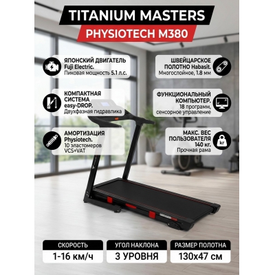 ������� ������� ��� ���� Titanium Masters Physiotech M380