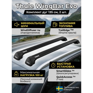 ������������� �������� Thule WingBar Evo 135 ��, 2��.