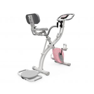Домашний велотренажер DFC X-Bike DavCreator Max PRO розовый