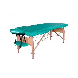 Складной массажный стол DFC Nirvana Relax зеленый