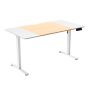 Стол компьютерный ZONE 51 e-Freeflow 140x75 Light Wood-White